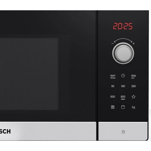 Мікрохвильова піч Bosch FEL053MS2: Об'єм, л 25