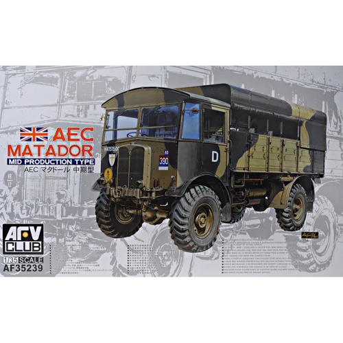 Модель AFV-Club Бронеавтомобиль AEC Matador, середина производства (AF35239)