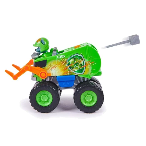 Большой спасательный автомобиль Spin Master Paw Patrol Rescue Wheels с водителем Рокки (SM17776/6069331) фото 4