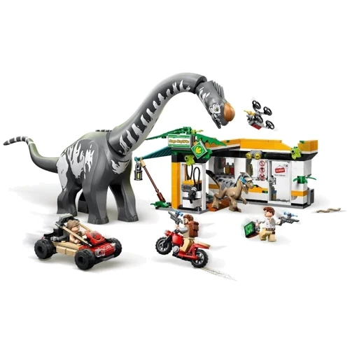 Конструктор LEGO Jurassic World Місія з відстеження раптора та титанозавра (76973): Рекомендований вік 7 +