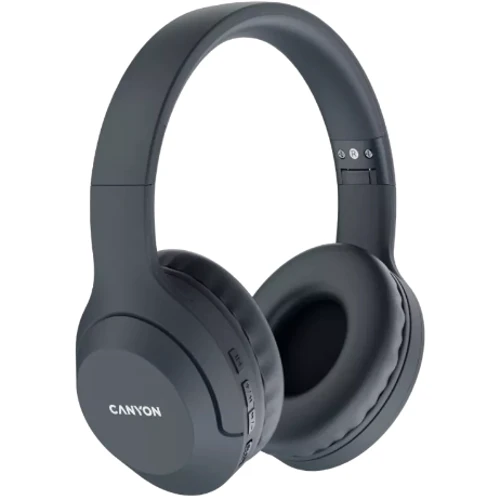 Навушники Canyon BTHS-3 Dark Gray (CNS-CBTHS3DG): Тип конструкції полноразмерные