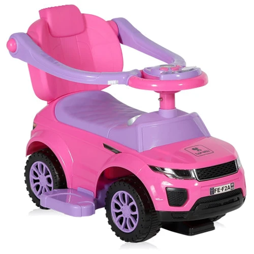 Машинка-каталка Lorelli OFF ROAD+HANDLE (pink)