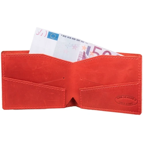 Женский кошелек DNK Leather красный (DNK-Portmone-col-H): Пол Женский