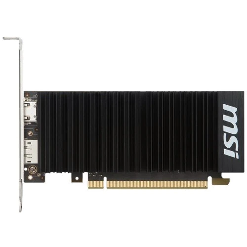 Видеокарта MSI GeForce GT1030 2048Mb Silent OC (GT 1030 2GH LP OC): Объем памяти, Гб 2