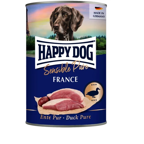 Вологий корм Happy Dog Sensible Pure Ente для собак з качкою 800 г (02747)