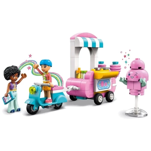 Конструктор LEGO Friends Стенд со сладкой ватой и скутер 110 деталей (42643): Рекомендуемый возраст 6+