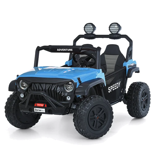 

Детский электромобиль Bambi Джип синий (M 6206EBLR-4(24V))