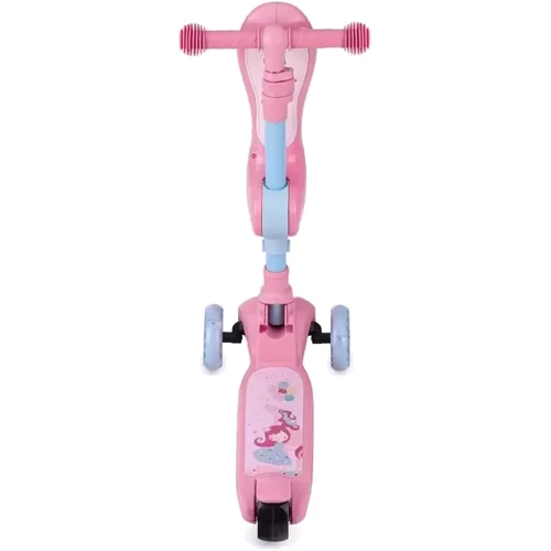 Самокат MoMi Kiuru pink (HUBA00034): Матеріал коліс полиуретан