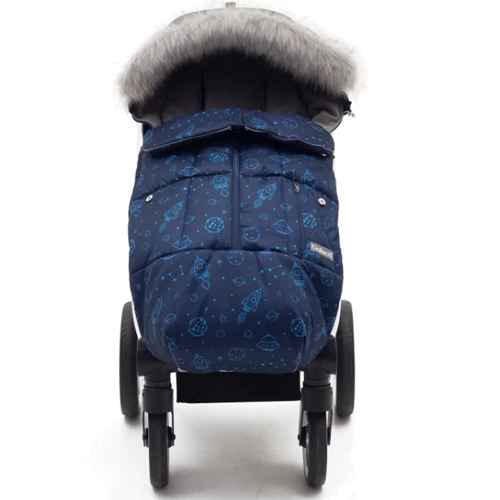 Тренд Флис ДоРечі Космос с опушкой (2059 O)