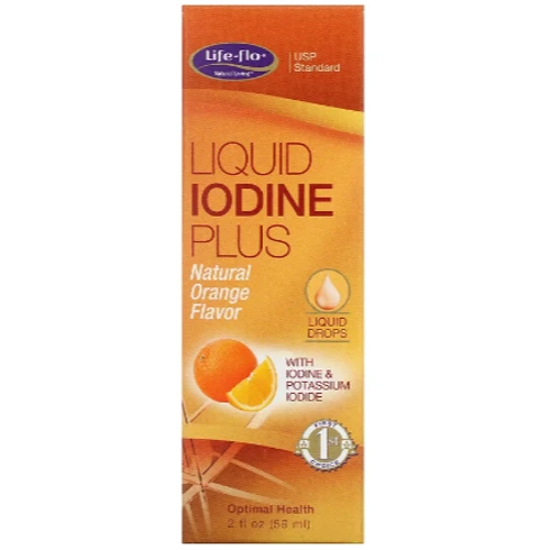 Life Flo Health Liquid Iodine Йод з натуральним смаком апельсина 59 мл