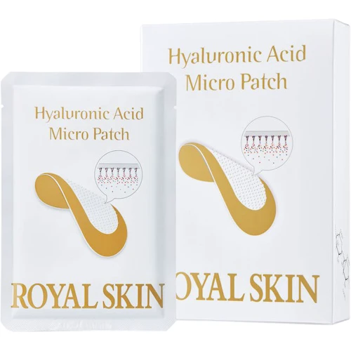 Royal Skin Hyaluronic Acid Micro Patch Гиалуроновые мезо-патчи с микроиглами 4 пары