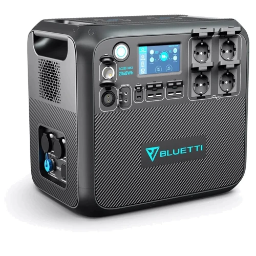 Зарядная станция Bluetti AC200MAX 2048Wh 2200W UA: Емкость аккумулятора, Вт/ч 2048