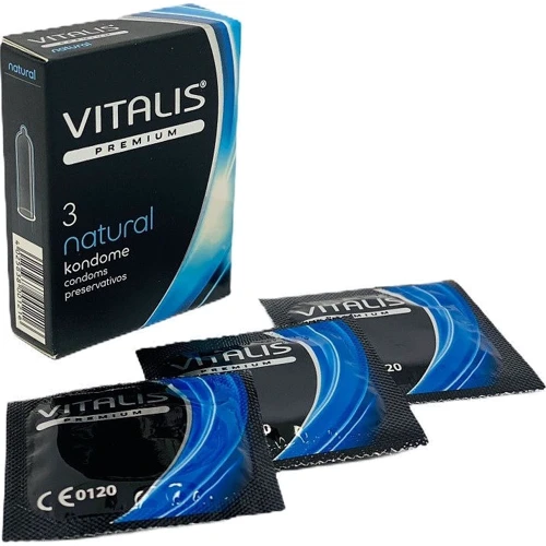 Презервативи Vitalis Premium Natural 3 шт (40309)