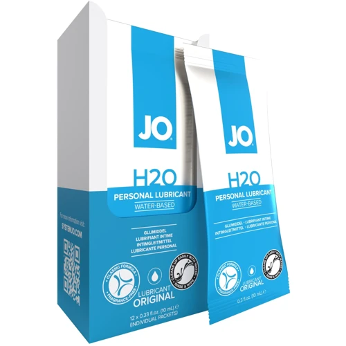 Набор лубрикантов System Jo Foil Display Box – JO H2O Lubricant – Original – 12 x 10ml