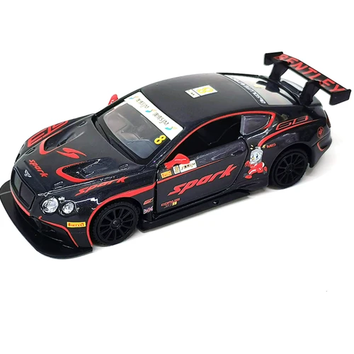 Автомодель TechnoDrive BENTLEY CONTINENTAL GT3 чорний 1:24 (250260)