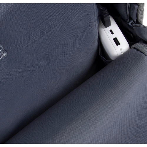 Сумка для ноутбуков RivaCase 15.6" Anti-Theft Water-repellent Grey/Dark Blue (7562) фото 19