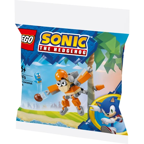 Конструктор LEGO Sonic Кокосовая атака Кики (30676) фото 8