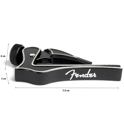 Каподастр для электрогитары Fender Dragon Capo BK: Производитель Fender