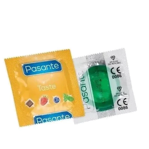 Презерватив Pasante Taste Mint со вкусом мяты