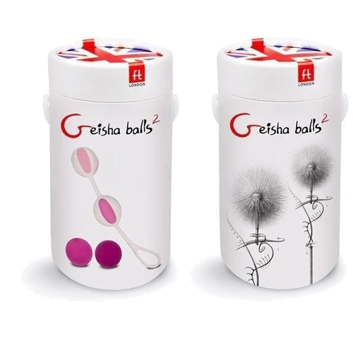 NEW! Шарики для тренировки интимных мышц Geisha Balls 2 - Gvibe (Англия)