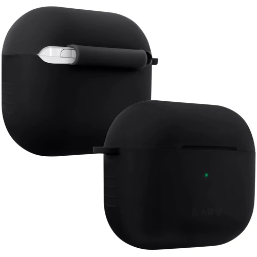 Чехол для наушников LAUT POD with Belt Black (L_AP4_POD_BK) for Apple AirPods 3 фото 2