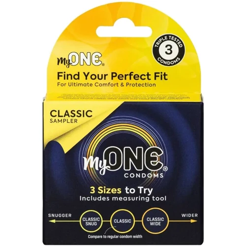 Презервативи MyONE Classic Sampler 3 шт: Тип Класичні