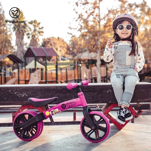 Біговел Yvolutionn YVelo Junior Рожевий (N101050): Виробник Yvolution