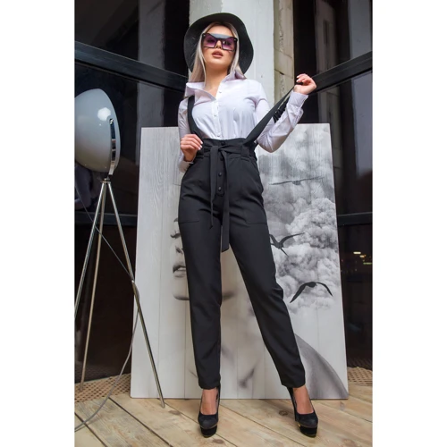 Штани FLFashion Ірма УБІ 2911 48 чорні
