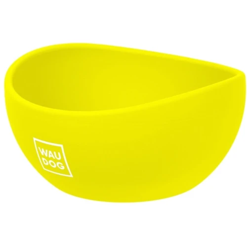 Миска WAUDOG Silicone 250 мл желтый (50818): Материал Силикон