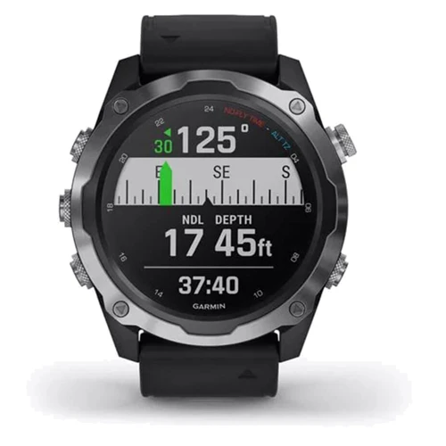 Смарт-часы Garmin Descent Mk2 Stainless Steel with Black Band (010-02132-00/10): Карты памяти нет