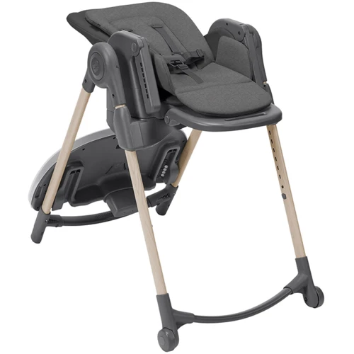 Стульчик для кормления MAXI-COSI Minla Beyond Graphite Eco (2713043110): Регулировка высоты стула 9 позиций