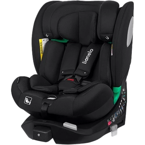 Детское автокресло Lionelo Braam Air I-size Black Carbon (LO-BRAAM AIR I-SIZE BLACK CARBON): Материалы обшивки Текстиль 3D AirMesh