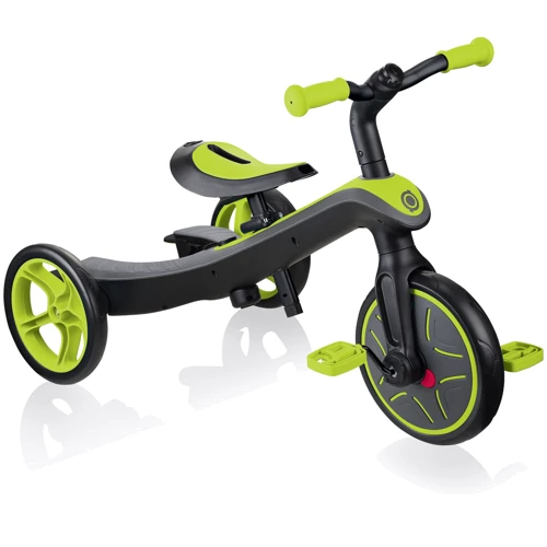 Велосипед Globber Explorer Trike 4в1 зеленый (632-106-3): Диаметр колес, дюймов 9.8