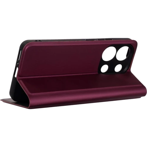 Аксессуар для смартфона BeCover Book Exclusive New Style Red Wine for Xiaomi Redmi Note 13 4G (711219): Цвет бордовый