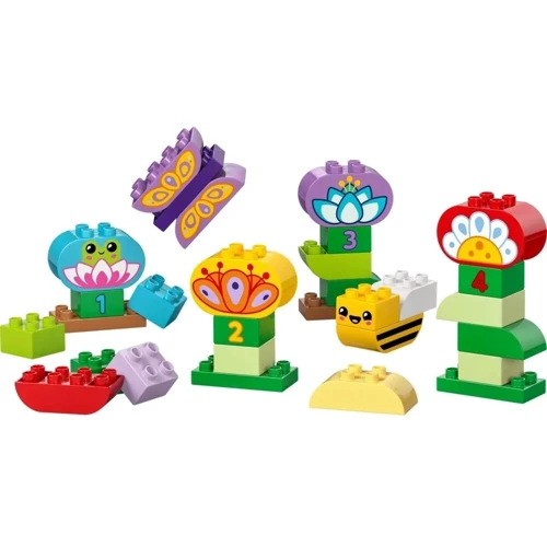 Конструктор LEGO DUPLO Town Творческий сад и цветы 45 деталей (10444): Рекомендуемый возраст 2+