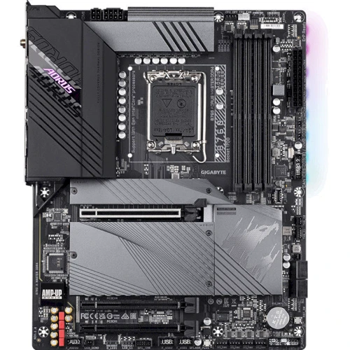 GIGABYTE B760 AORUS MASTER DDR4: Оперативная память 4xDDR4 5333 МГц, до 128 ГБ