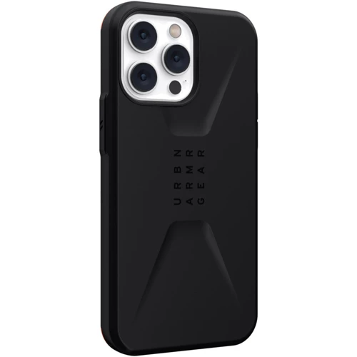 Чохол для iPhone Urban Armor Gear UAG Civilian Black (114043114040) для iPhone 14 Pro Max: Колір черный