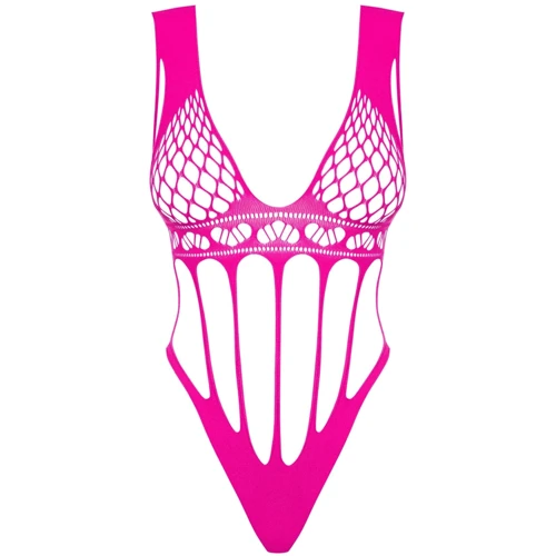 Соблазнительное боди Obsessive B121 raspberry S/M/L