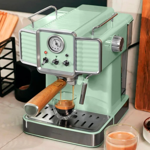 Кофеварка Cecotec Cumbia Power Espresso 20 Tradizionale Light Green (CCTC-01576): Тип рожковая кофеварка эспрессо
