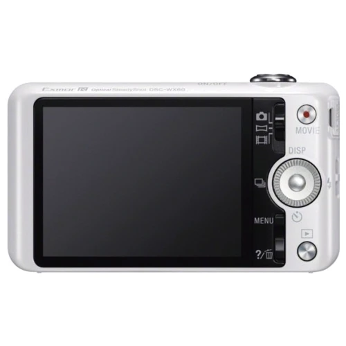 Sony Cyber-Shot DSC-WX60 White: Диафрагма f/3.3-6.3