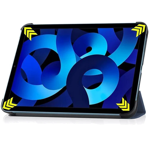 Аксессуар для iPad BeCover Smart Case Deep Blue for iPad Air (2020-2025) (711384): Материал искусственная кожа