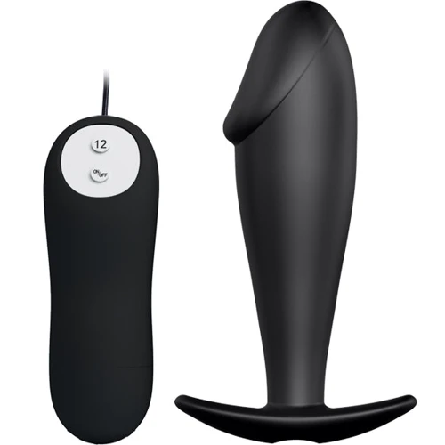 Анальная пробка с вибрацией Pretty Love Special Anal Stimulation Black