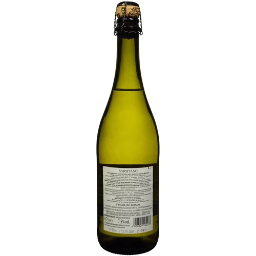 Алкогольный напиток Sarsitano Fragolino Bianco белое сладкое 0.75 л (FSH_8008820162078): Объем, л 0.75