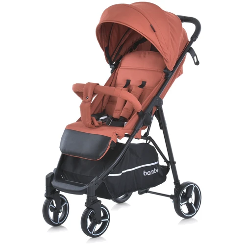 Дитяча коляска Bambi M 4249-2 Orange Matt Помаранчева (M 4249-2 Orange Matt)