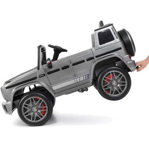 Детский электромобиль Bambi Racer Mercedes-Benz G63, серый (M 4180EBLRS-11): Максимальная скорость, км/ч 6