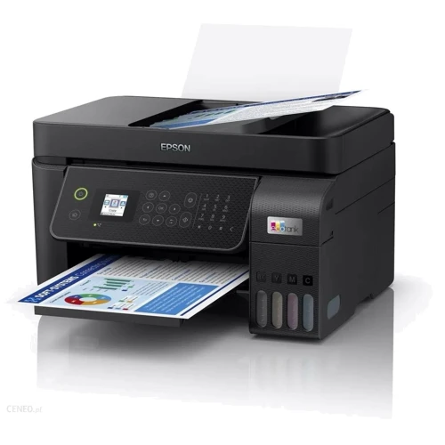 МФУ Epson EcoTank L5310 (C11CJ65412): Автоподатчик оригиналов (емкость, листов) 30