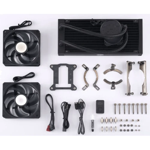 Кулер Cooler Master MasterLiquid ML240 Mirror (MLX-D24M-A18PK-R1): Рассеиваемая мощность, Вт 200