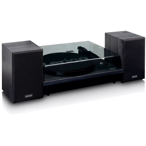 Виниловый проигрыватель Lenco LS-301BK Black: Материал тонарма Алюминий