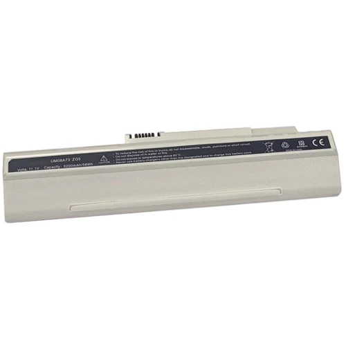 Батарея для ноутбука Acer UM08A73 Aspire One 11.1V White 5200mAh OEM