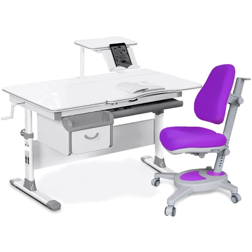 Комплект Evo-kids Evo-40 G Grey (арт. Evo-40 G + крісло Y-110 KS): Вік дитини від 4-х років